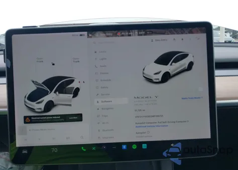 2021 Tesla Model Y Long Range Dual Motor All-Wheel Drive из США, поврежденный, VIN 5YJYGDEE2MF299721